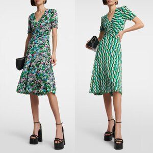Diane von Furstenberg DVF reversible mesh Koren dress